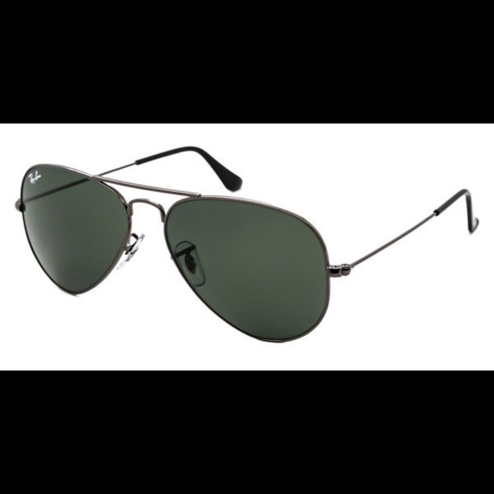 Ray-Ban black aviator sunglasses